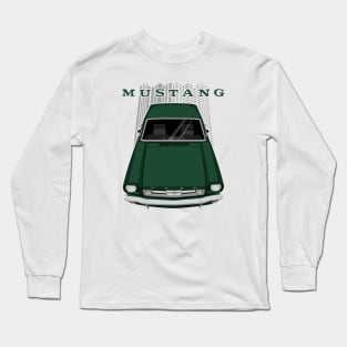 Mustang 1966 - Green Long Sleeve T-Shirt